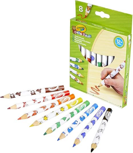 Crayola Jumbo Ξυλομπογιές 8 Τεμαχίων