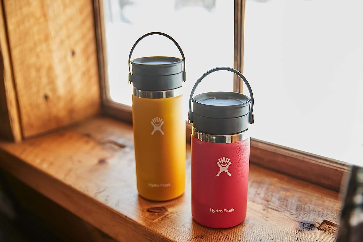 Hydro Flask Μπουκάλι Wide Mouth 473 ml – Μαύρο (W16BCX001)