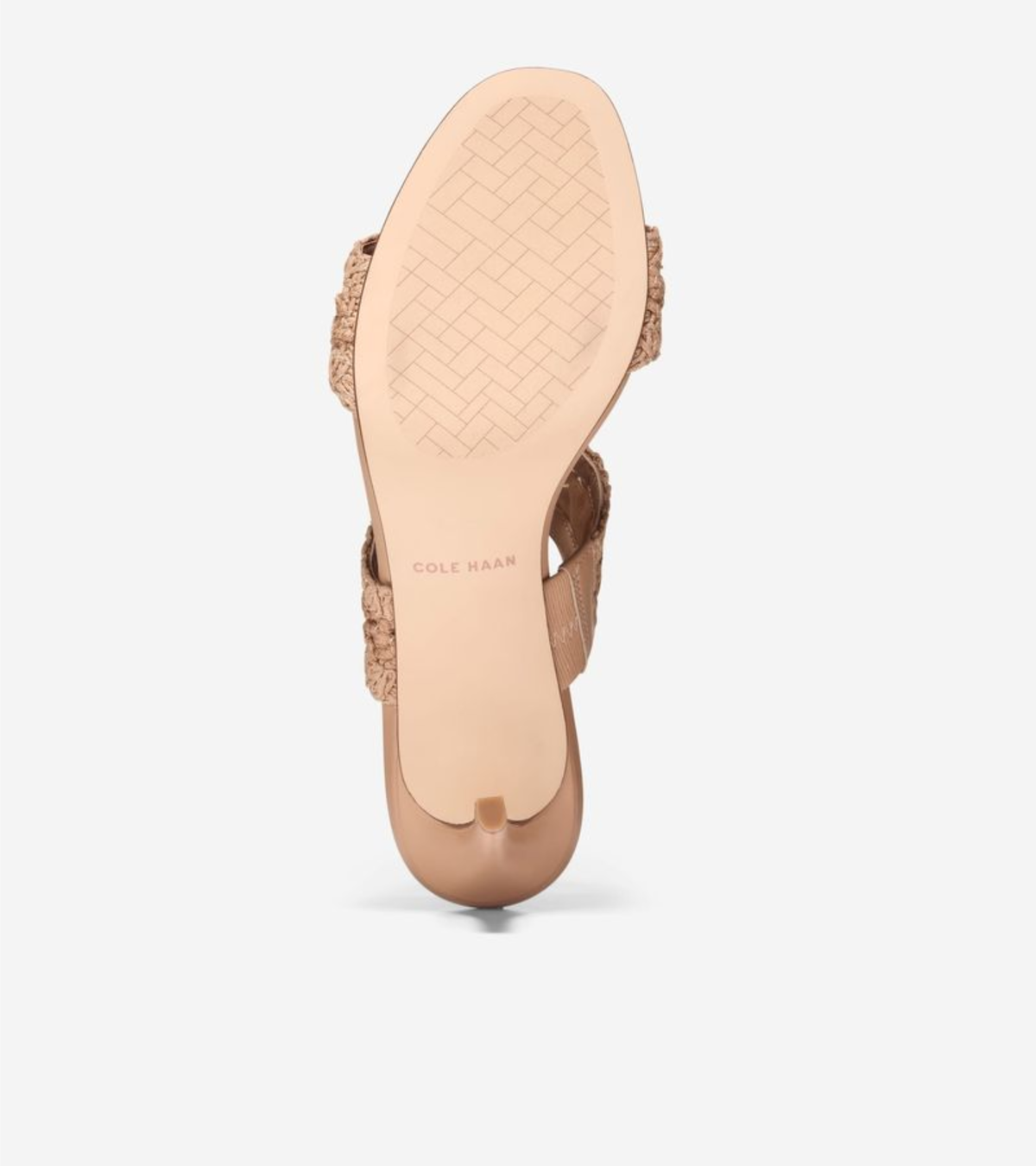 Γυναικεία Harlan Double Band Sandals Ch Tuscan Sand Woven Fabric / Leather (W36807B) - Cole Haan