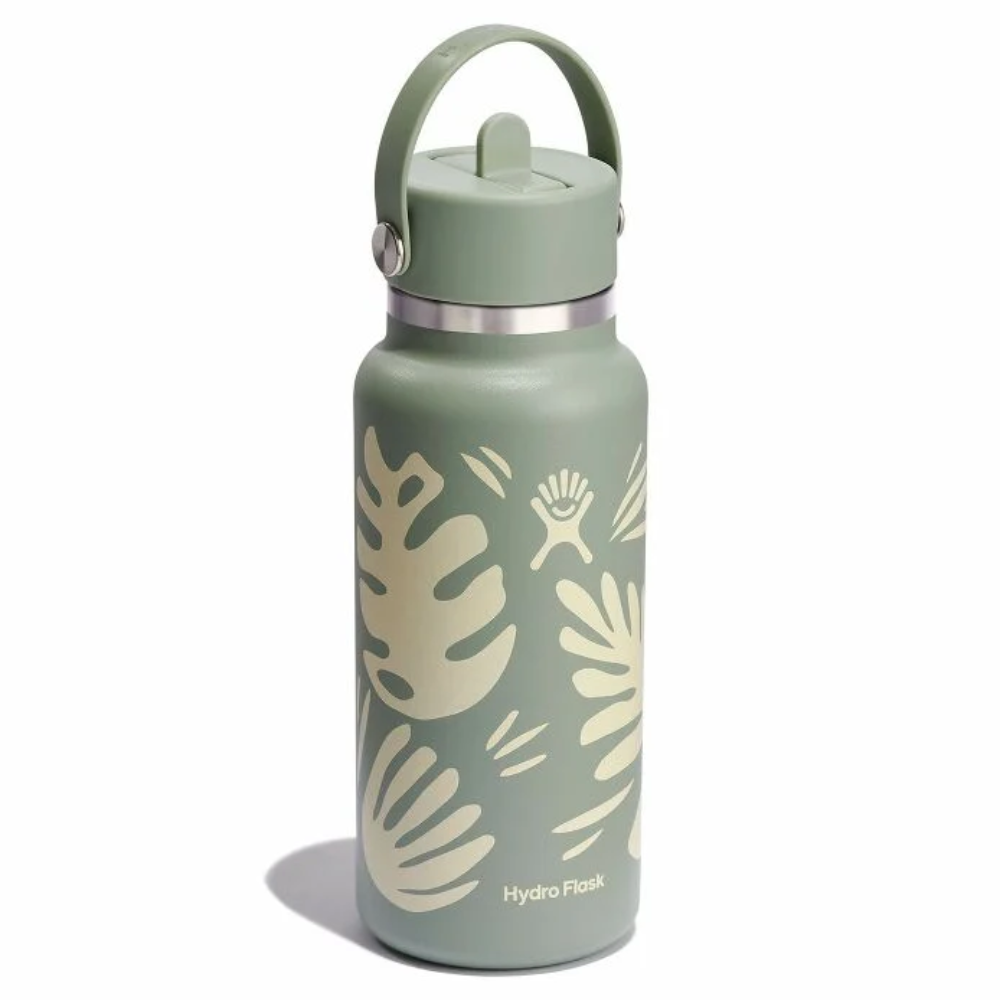 Hydro Flask Μπουκάλι με Καλαμάκι WIDE FLEX CAP 946 ml - Botanical Bliss Agave (W32CFS377P)