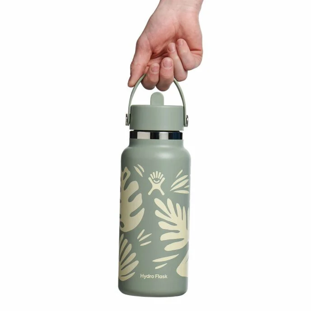 Hydro Flask Μπουκάλι με Καλαμάκι WIDE FLEX CAP 946 ml - Botanical Bliss Agave (W32CFS377P)