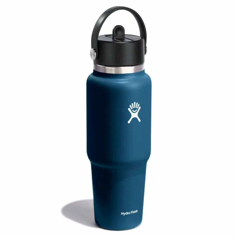 Hydro Flask Μπουκάλι Ταξιδιού με Καλαμάκι WIDE FLEX 946 ml - Indigo (WT32BFS464)