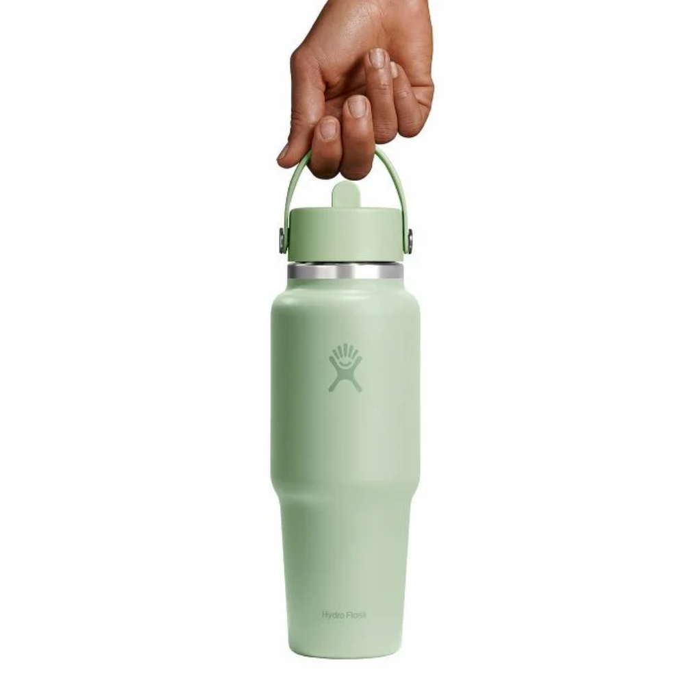 Hydro Flask Μπουκάλι Ταξιδιού με Καλαμάκι WIDE FLEX 946 ml - Aloe (WT32CFS338)