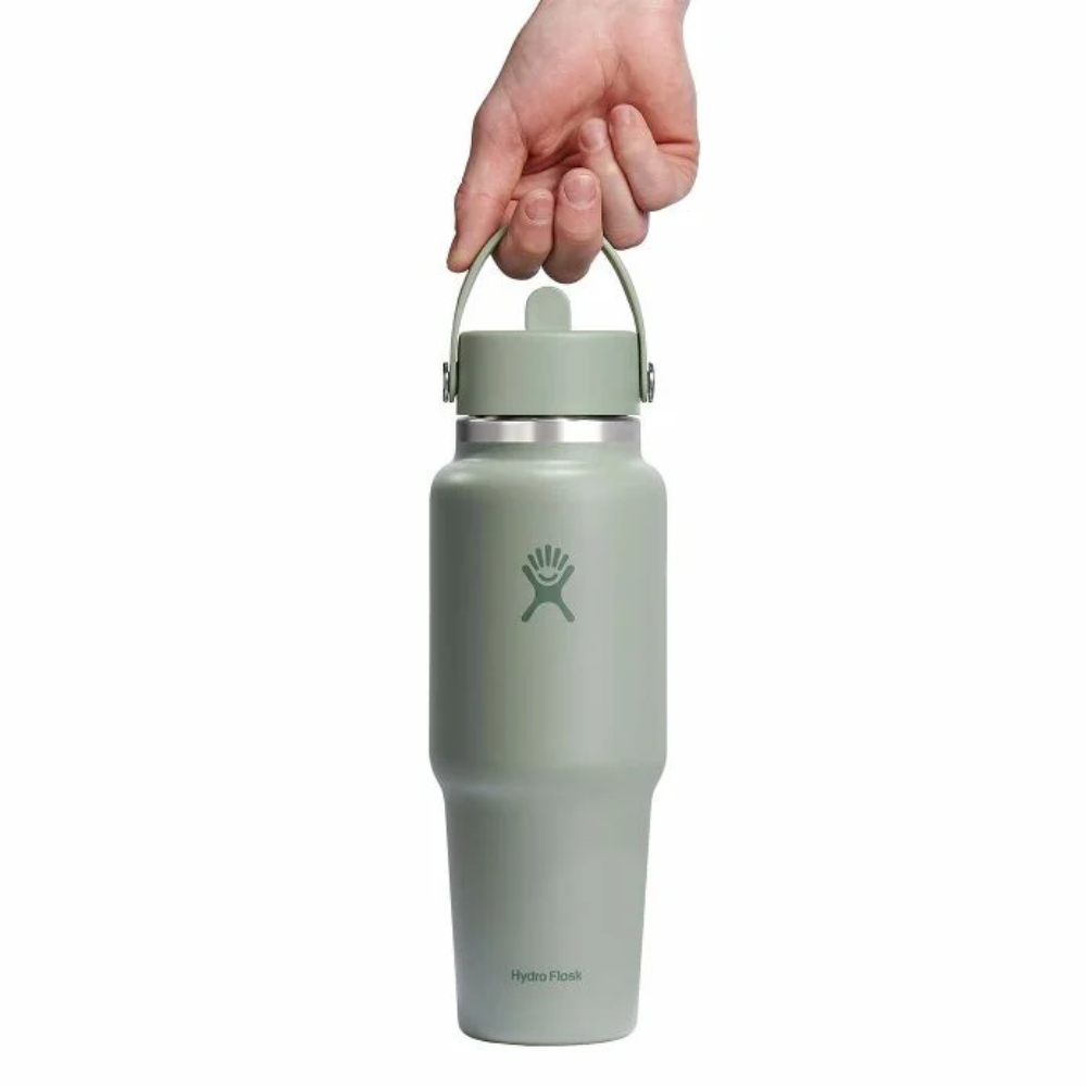 Hydro Flask Μπουκάλι Ταξιδιού με Καλαμάκι WIDE FLEX 946 ml - Agave (WT32CFS374)