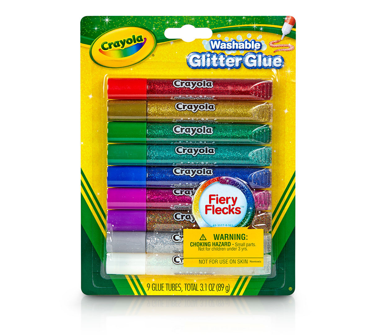 Crayola Glitter Glue – Σετ 9 Χρωμάτων
