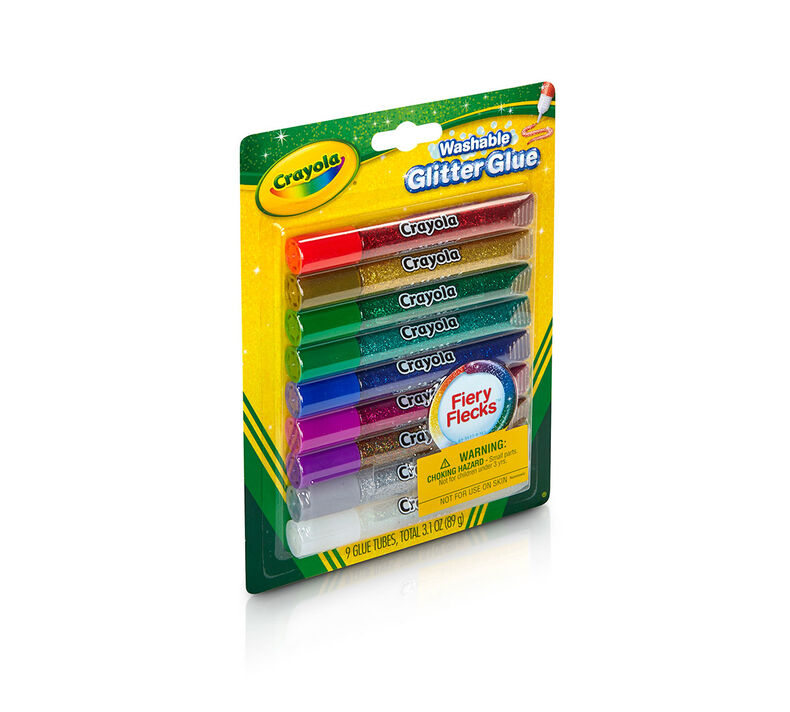Crayola Glitter Glue – Σετ 9 Χρωμάτων