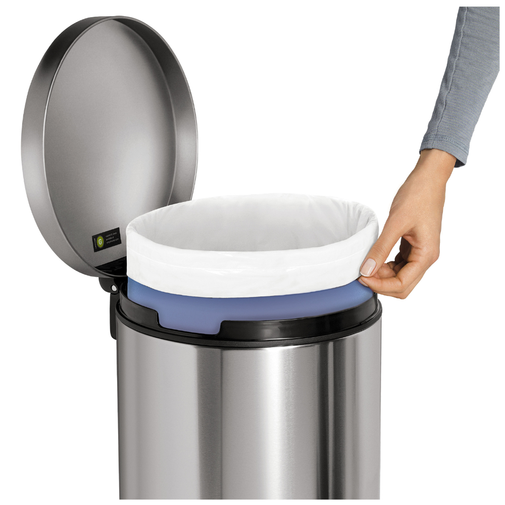 Στρογγυλός Κάδος Απορριμμάτων με Πεντάλ 30L - CW1810 Simplehuman