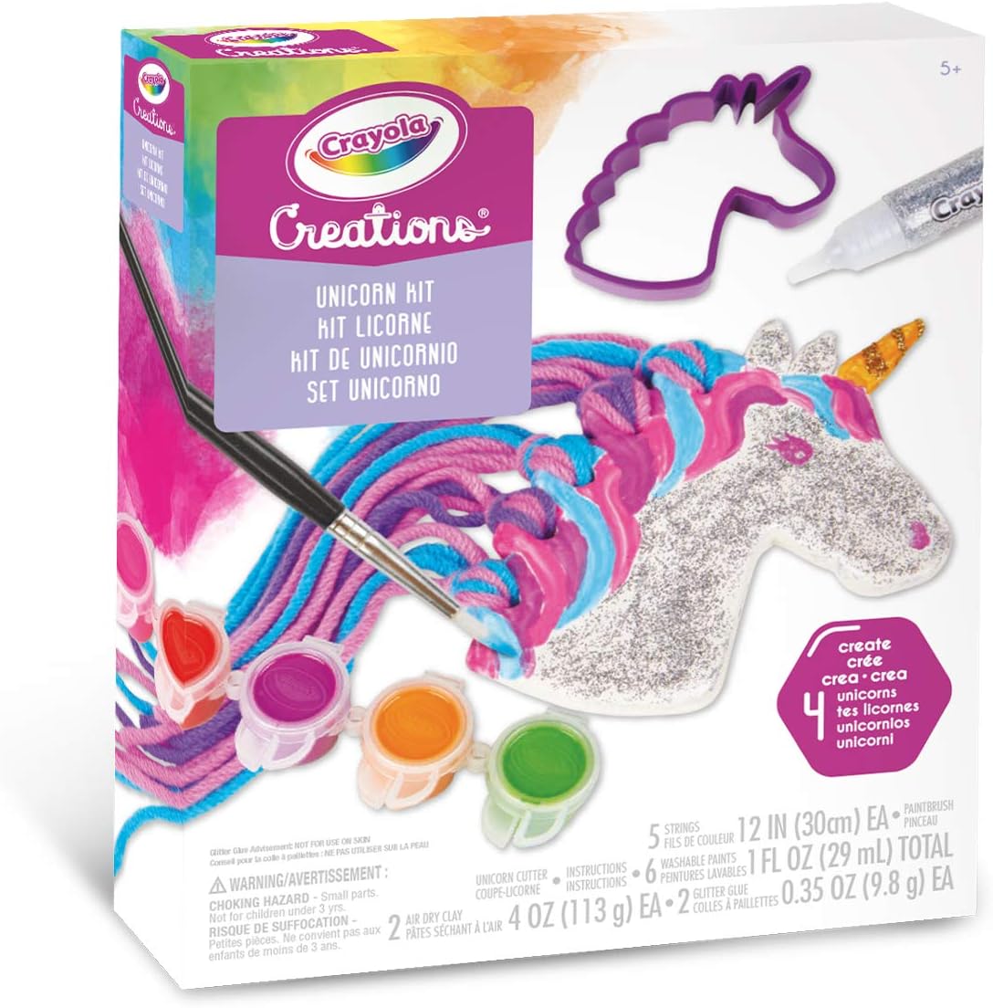 Ζωγραφική Crayola Creations Unicorn Kit για 5+ Ετών