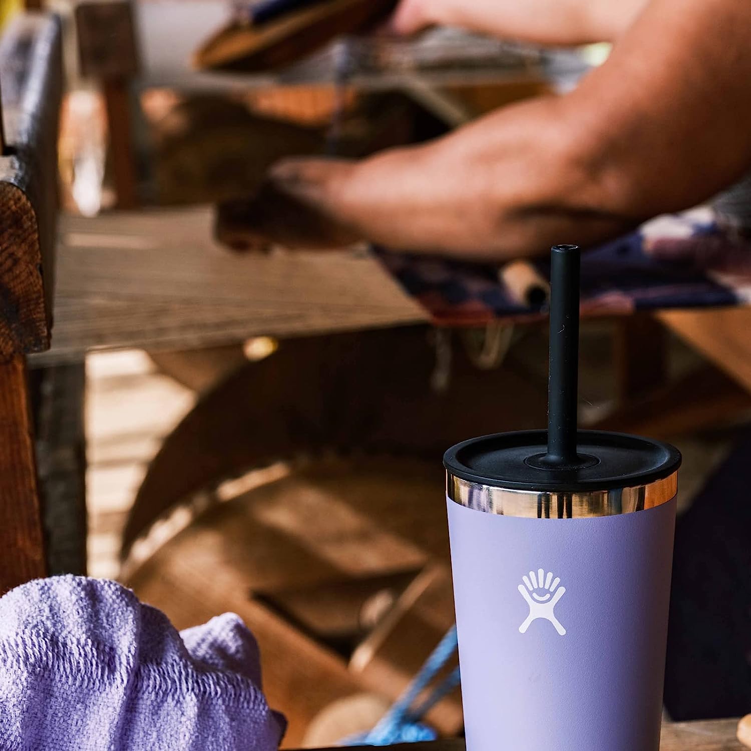Hydro Flask Καπάκι Small Press-In Straw Lid – Μαύρο (PISLS001)