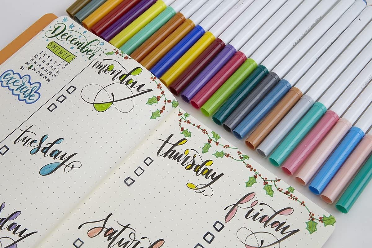 Crayola 24 Superfits Washable Markers