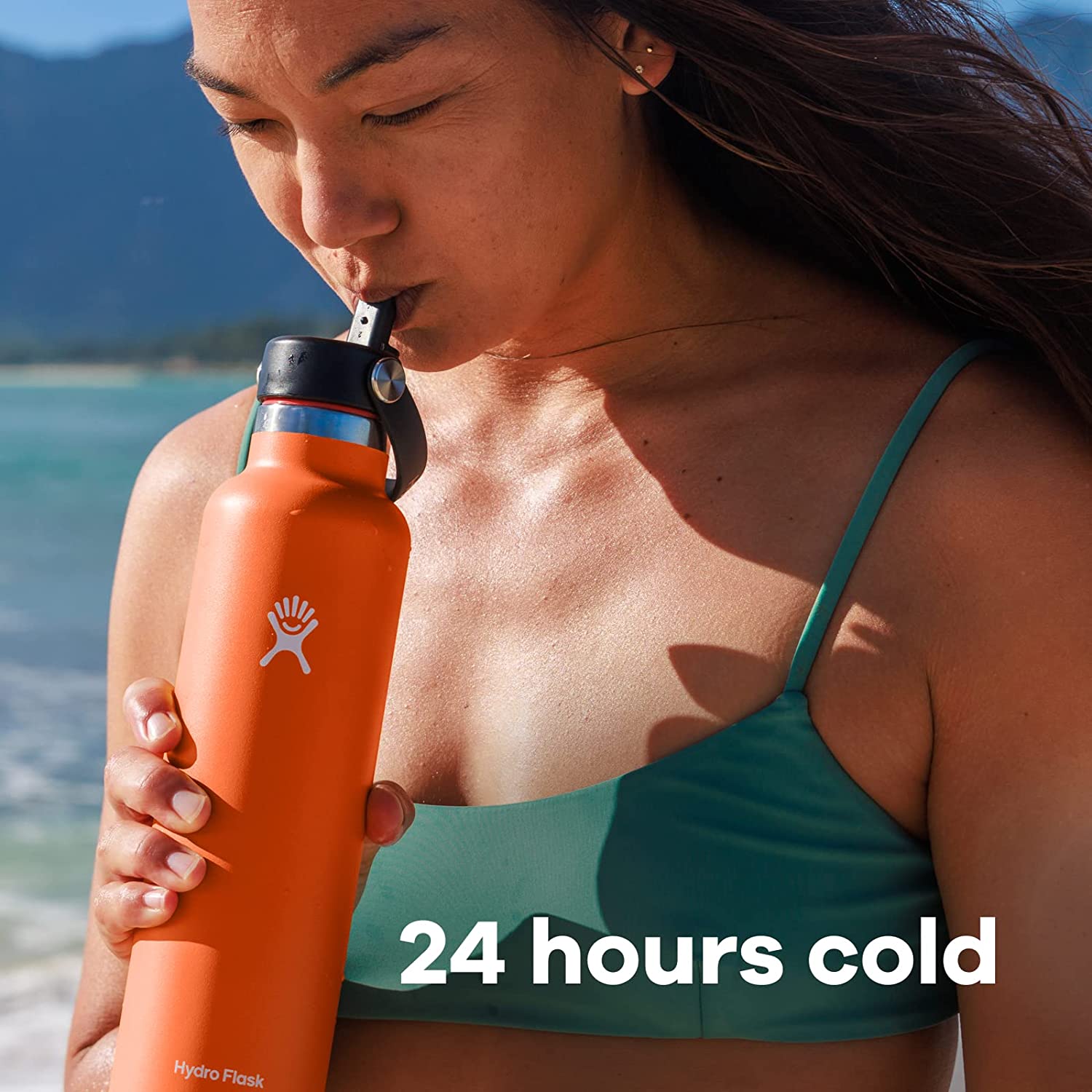 Hydro Flask Μπουκάλι Standard Flex Straw Cap 710 ml – Μπλε (S24FS415)
