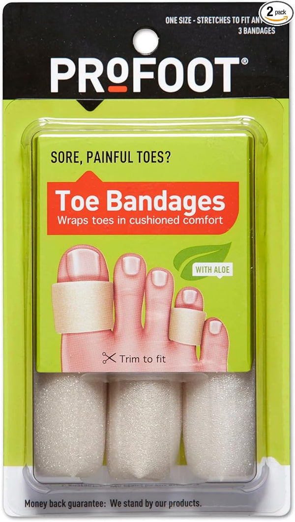 ProFoot Toe Bandages 3 Count