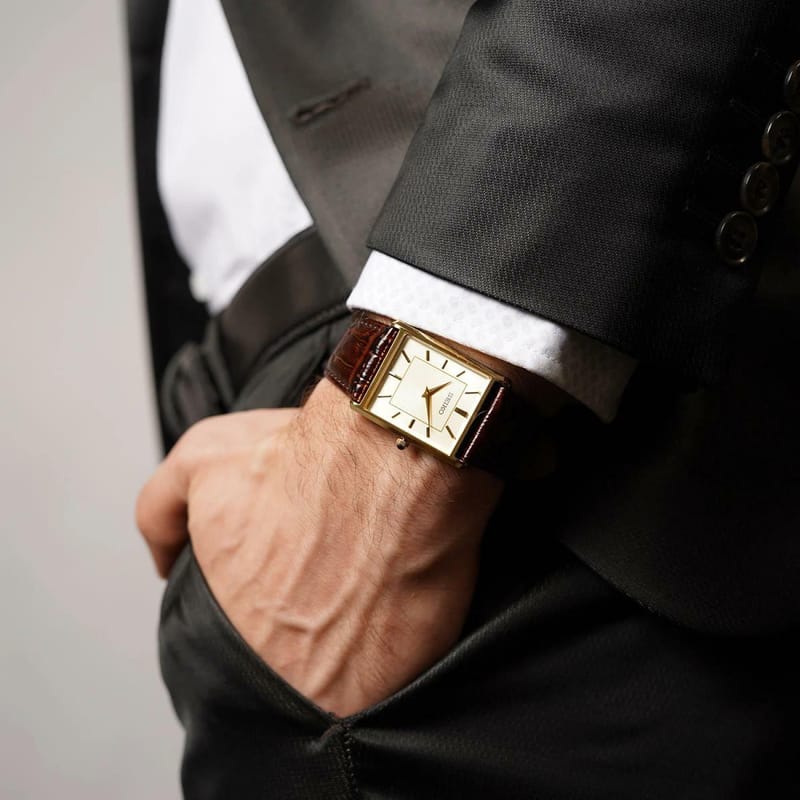 Ρολόι Seiko Essentials Quartz Light Champagne Dial SWR064 - Ανδρικό