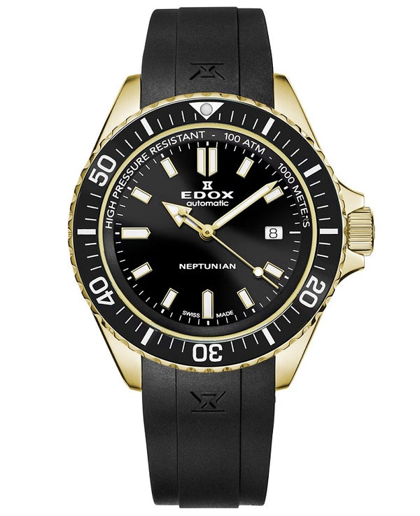 Ρολόι EDOX Neptunian Automatic 80120-37JCA-NID Automatic Ανδρικό