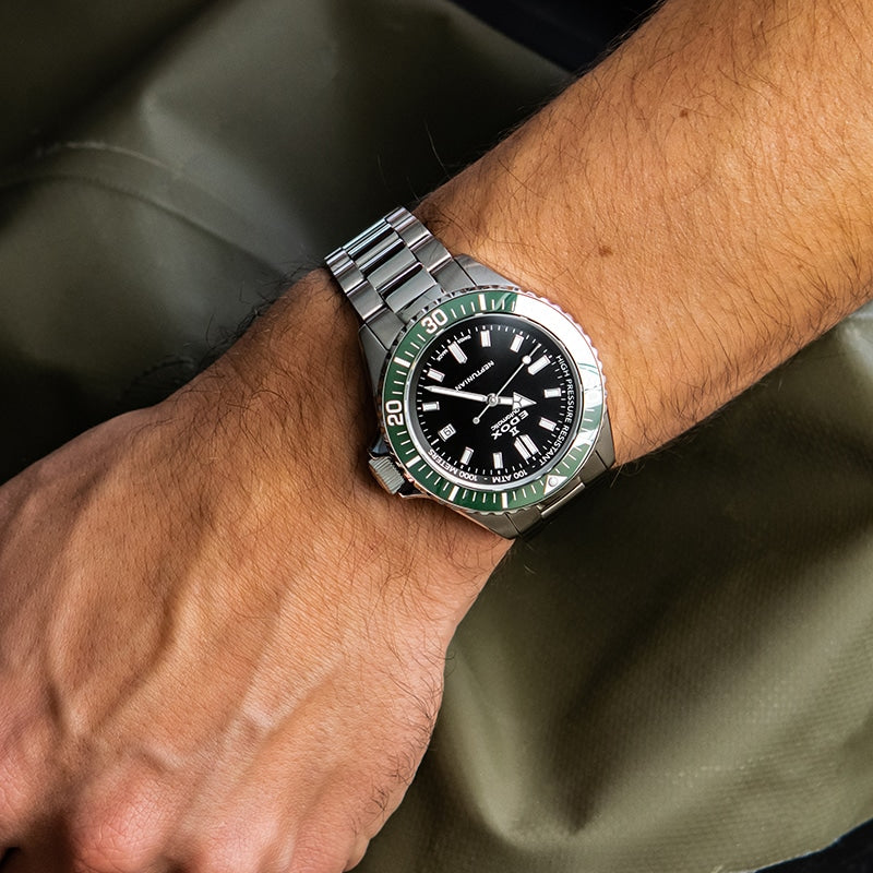 Ρολόι EDOX Skydiver Neptunian 80120-3VM-NIN Automatic - Ανδρικό