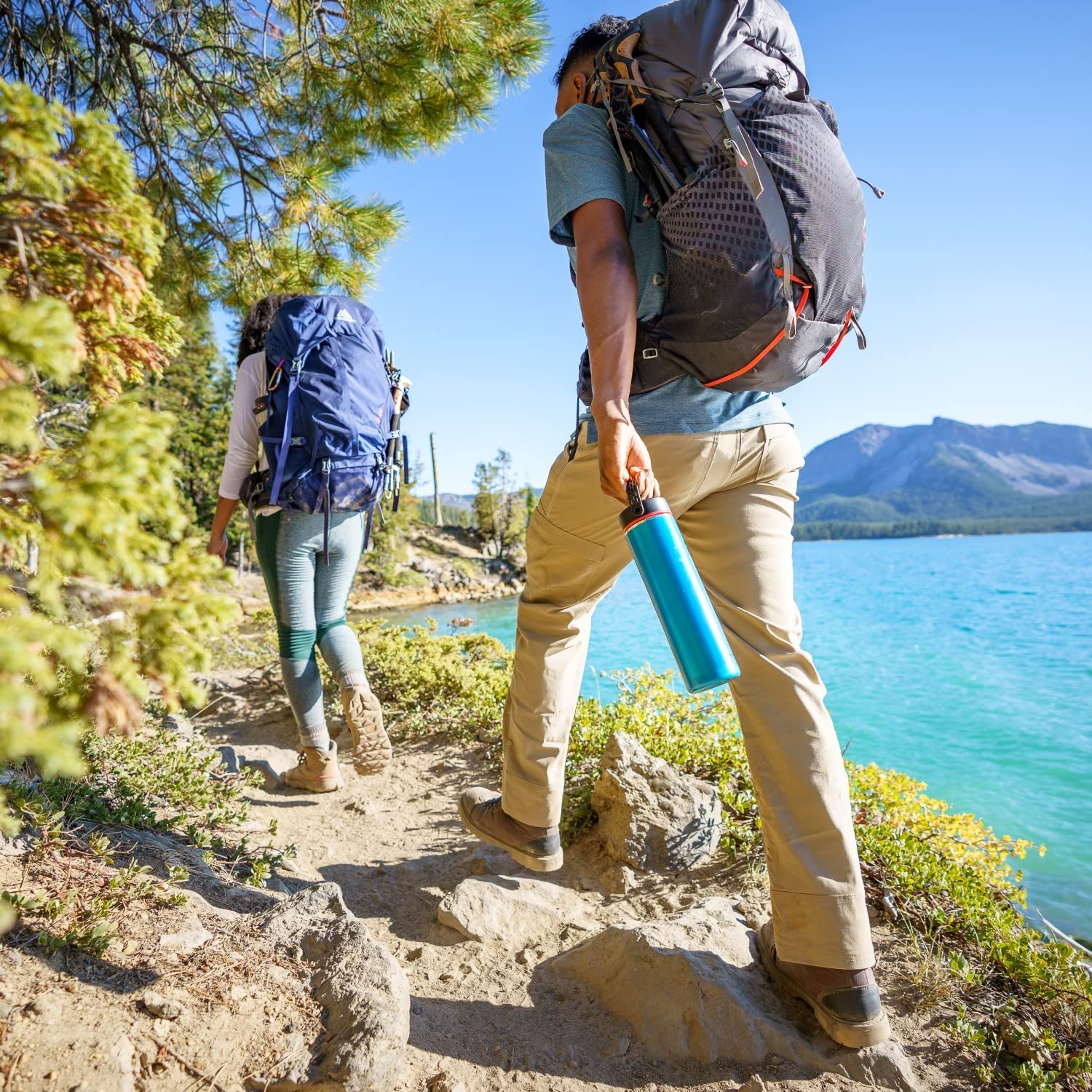 Hydro Flask Trail Series Wide Mouth 1L – Πράσινο (LW32LWB091)