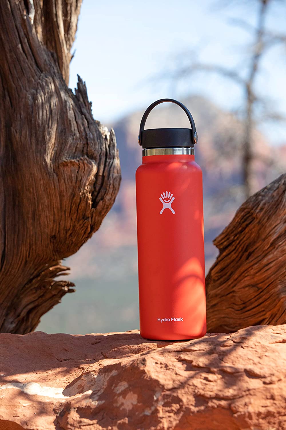Hydro Flask Μπουκάλι Wide Mouth 1.2L – Μαύρο (W40BTS001)