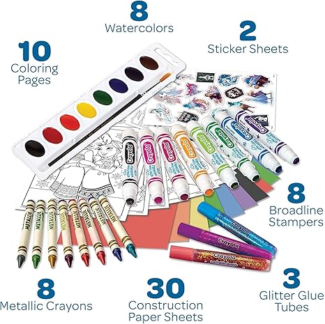 CRAYOLA FROZEN 2 Art Set – Σετ Δημιουργικής Απασχόλησης για Παιδιά