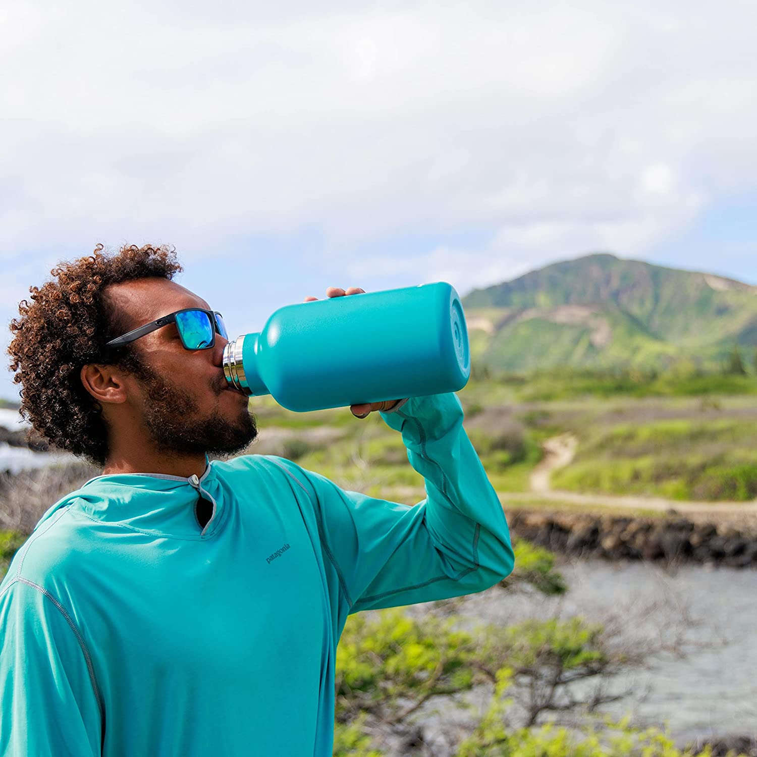 Hydro Flask Μπουκάλι Standard Mouth 1.9L – Μαύρο (W64BTS001)