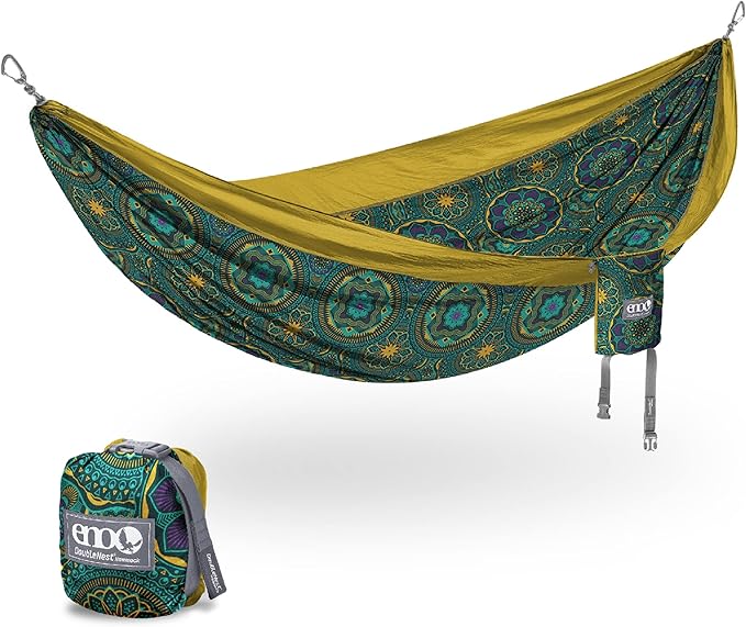 Αιώρα ENO DoubleNest Hammock Print Mantra | Gold