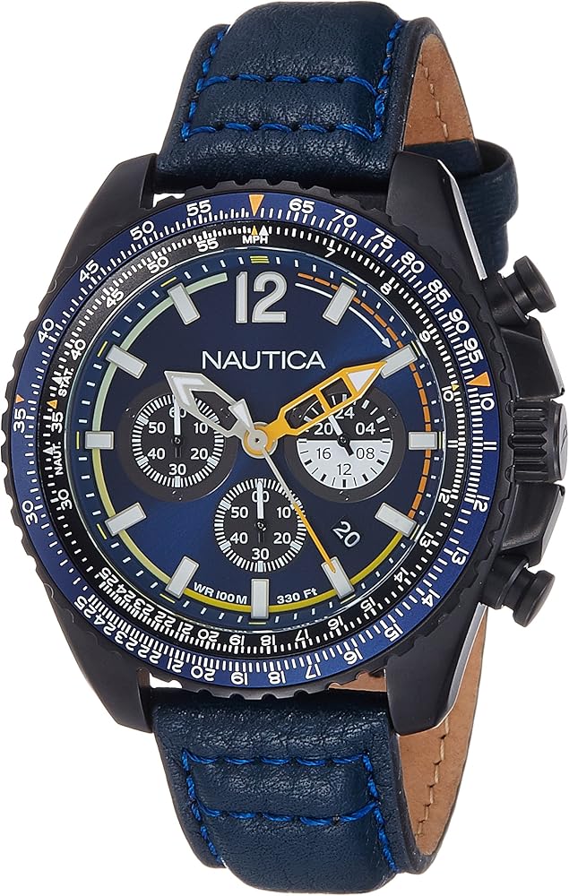 Ρολόι Nautica NAI22507G Chrono NMX 1500 Quartz - Ανδρικό