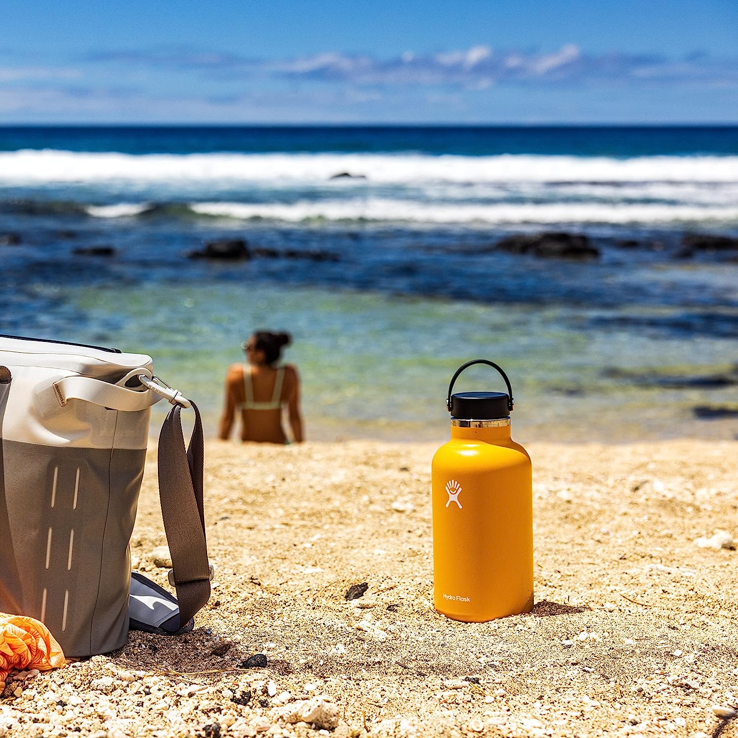 Hydro Flask Μπουκάλι Standard Mouth 1.9L – Μαύρο (W64BTS001)