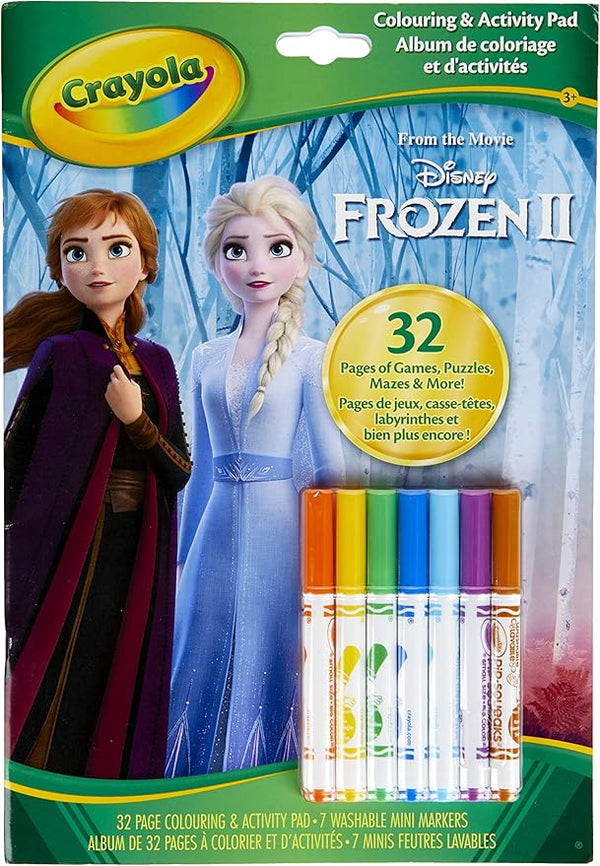 CRAYOLA COLOR &ACTIVITY PAD, DISNEY FROZEN
