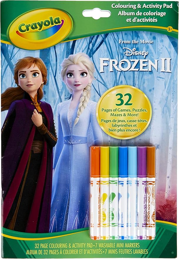 CRAYOLA COLOR &ACTIVITY PAD, DISNEY FROZEN