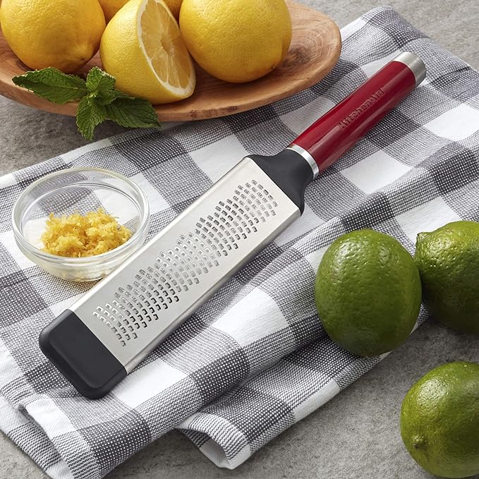 KitchenAid Core Fine Etched Grater Empire Red