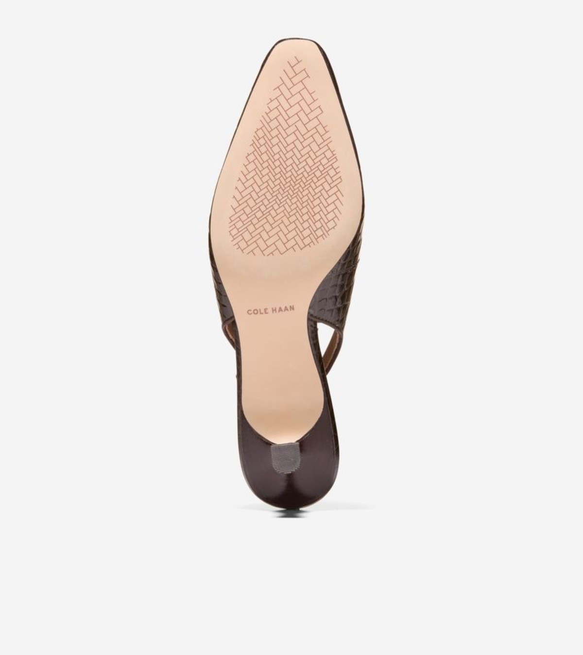 Γυναικεία Tyldie Slingback Pumps Ch Dk Chocolate Croc Print Leather (W36869B) - Cole Haan