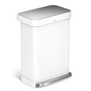 Ορθογώνιος Κάδος με Πεντάλ & Θήκη Σακούλας 55L - CW2026 Simplehuman