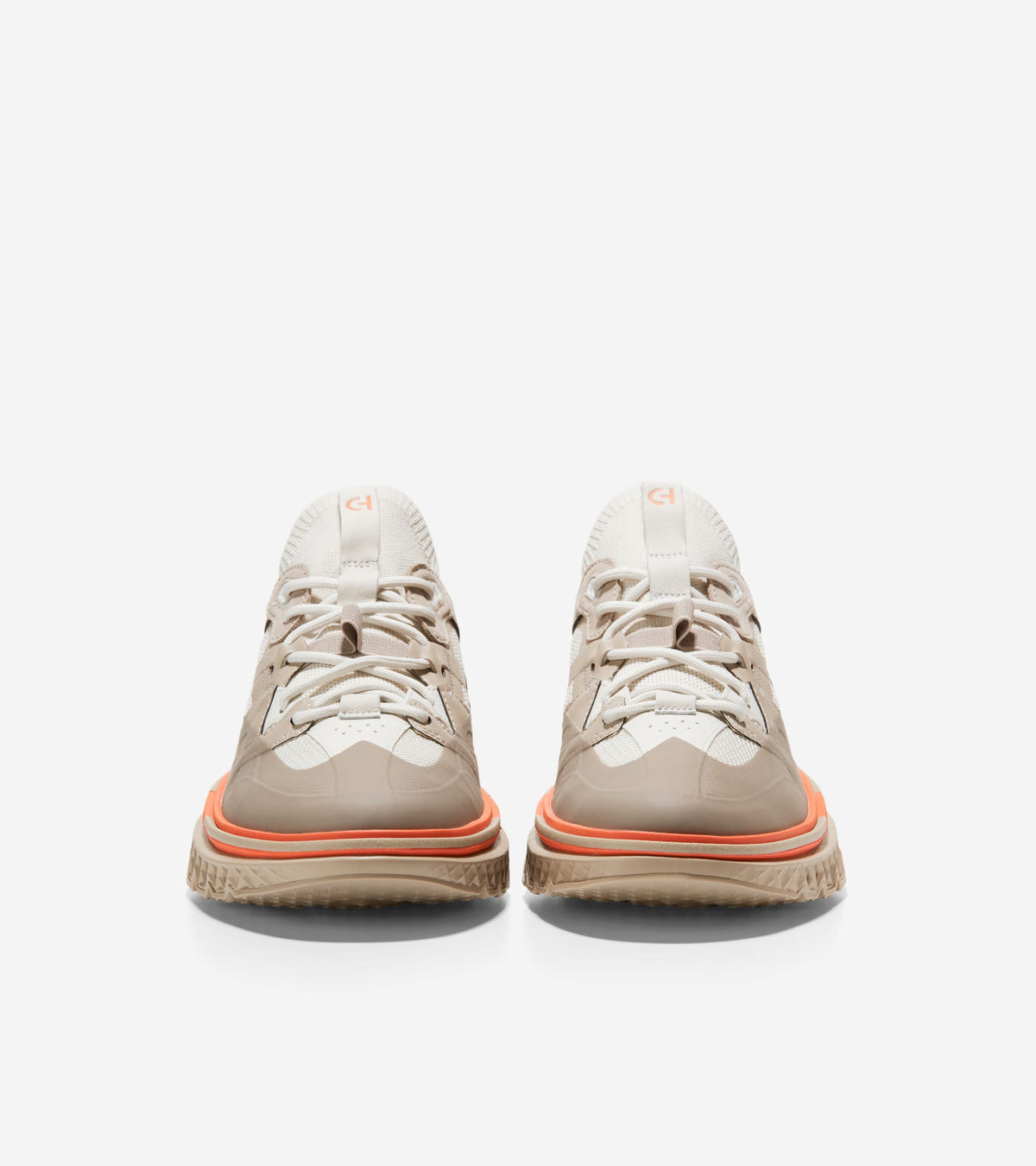 Ανδρικά 5.ZERØGRAND WRK Sneakers Silver Birch-Cobblestone-Scarlett Orange (C36974W) - Cole Haan