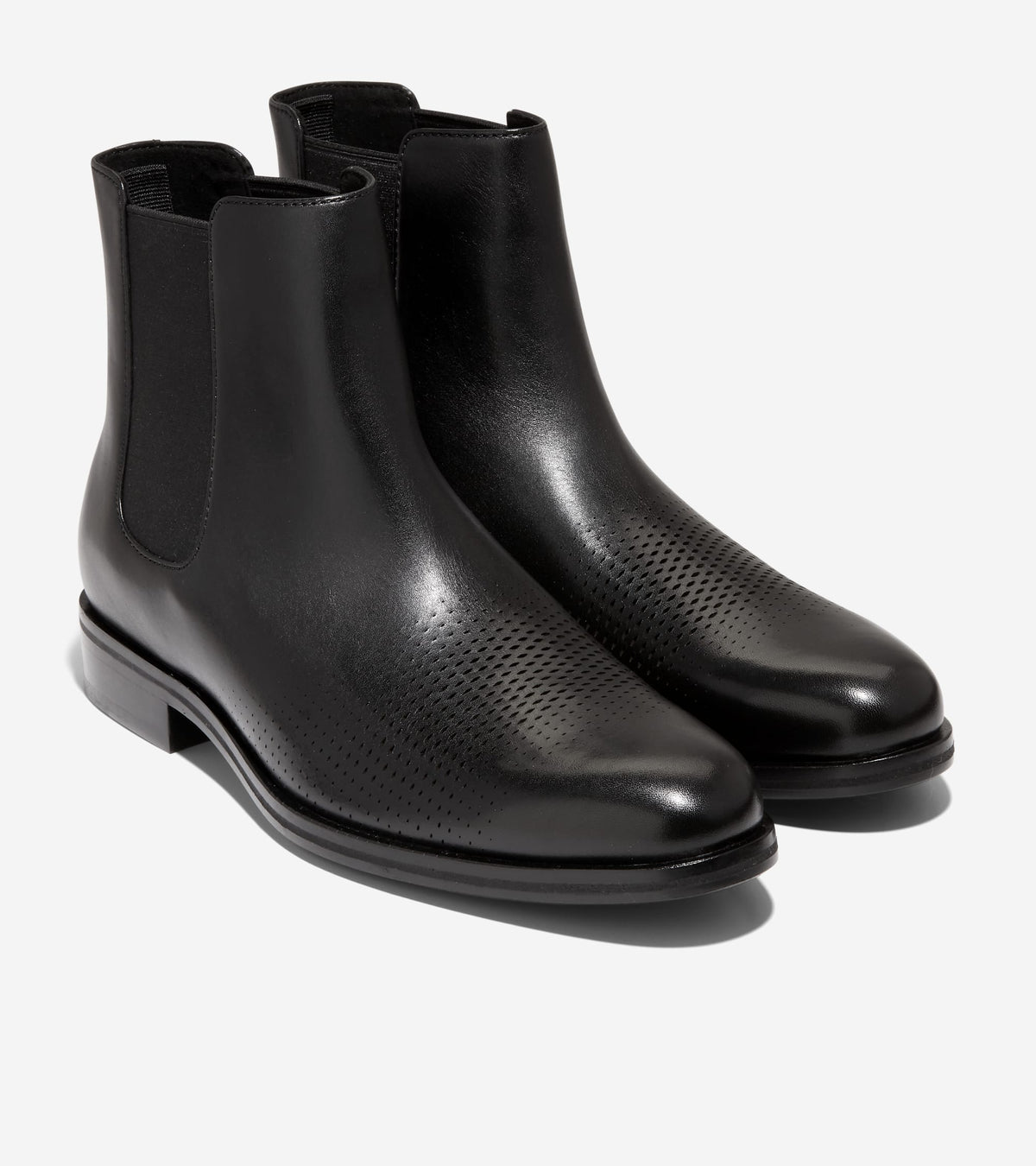 Ανδρικά Washington Grand Laser Chelsea Boots Black (C38373M) - Cole Haan