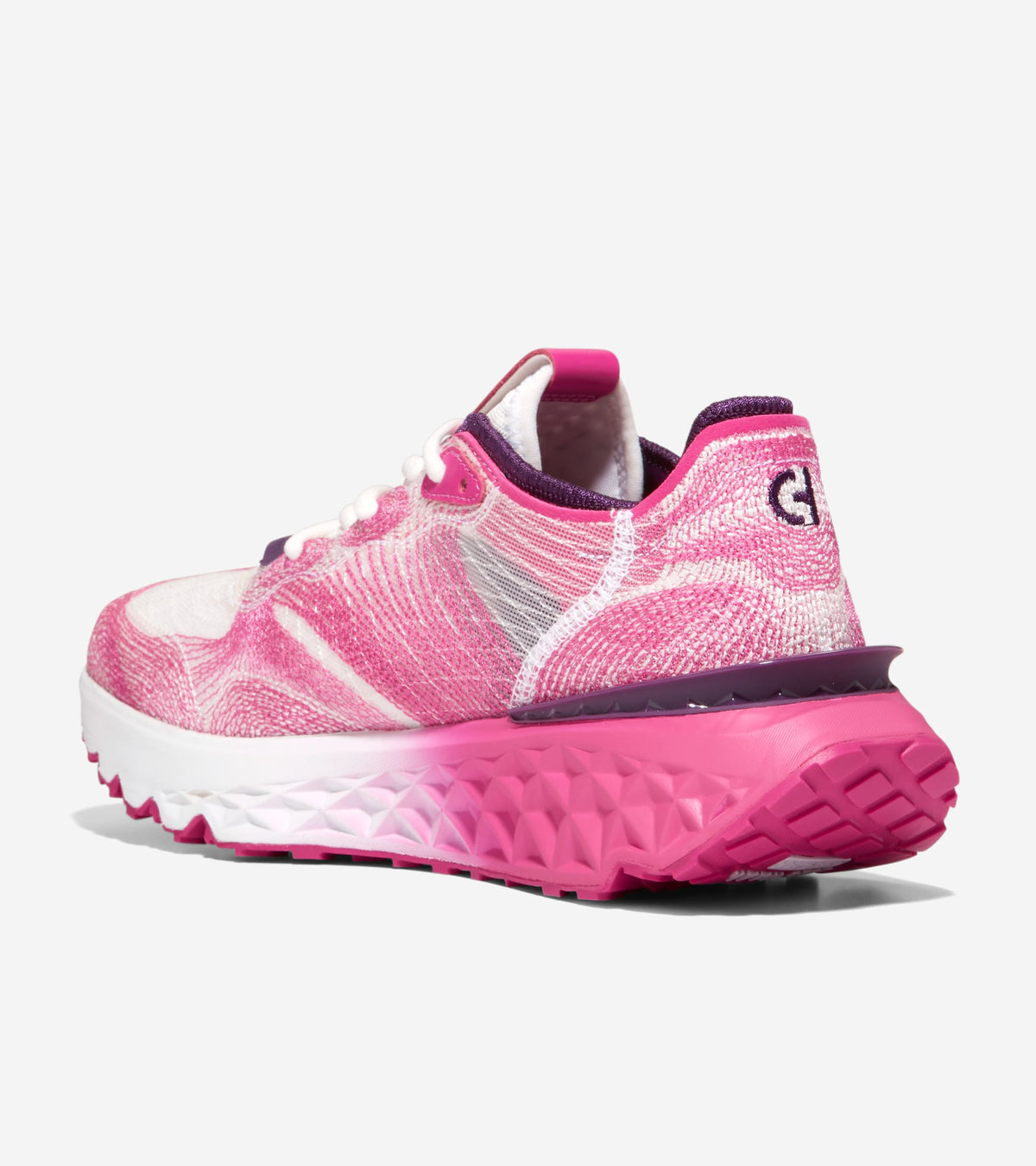 Γυναικεία 5.ZERØGRAND Embrostitch Running Sneakers Pink Yarrow-Blackberry Cordial-White Optic (W30063C) - Cole Haan