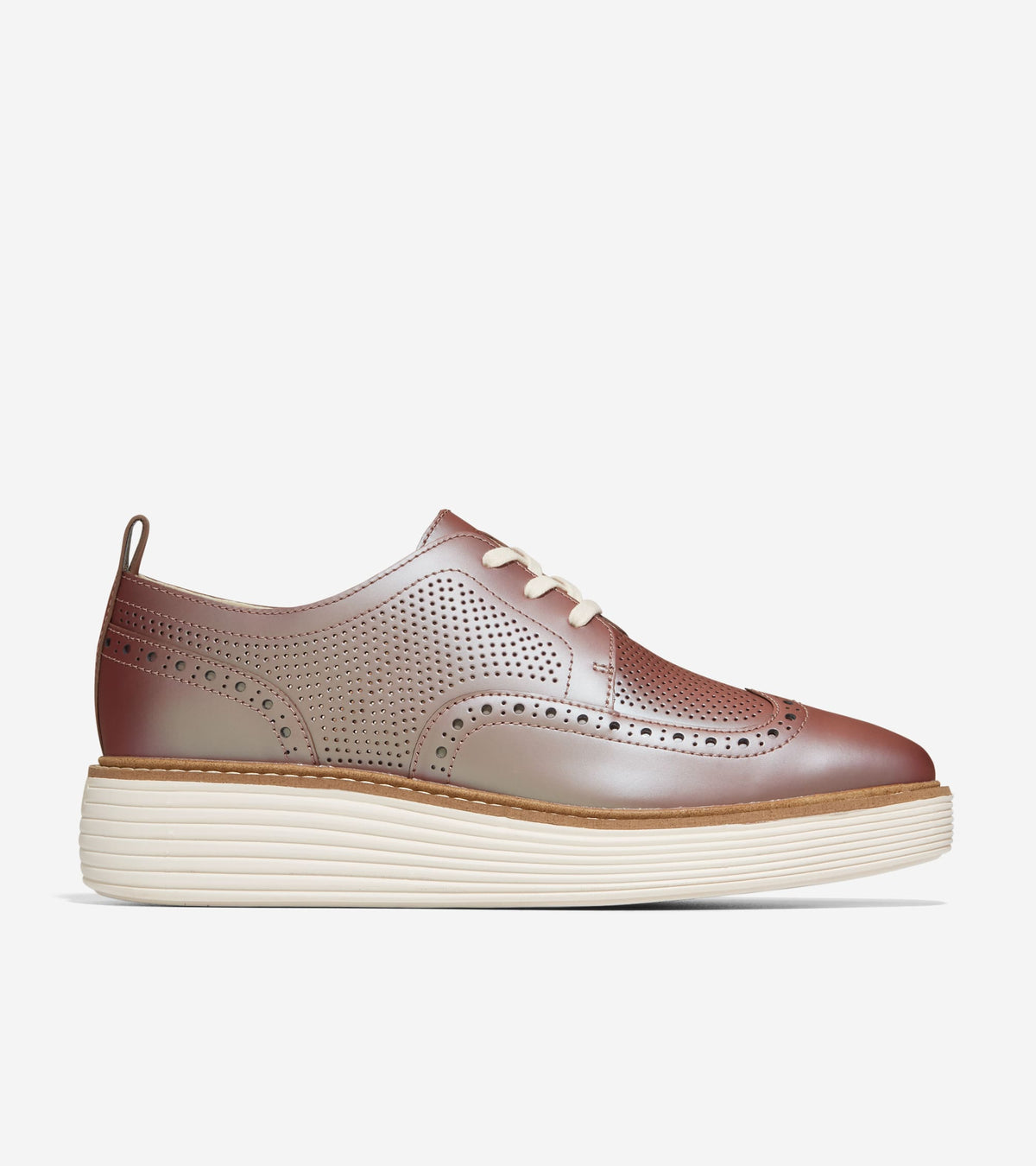 Γυναικεία ØriginalGrand Platform Wingtip Oxfords Iridescent-Ivory (W28702B) - Cole Haan