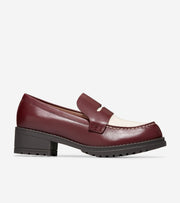 Γυναικεία Camea Penny Loafer Bloodstone-Ivory (W28817B) - Cole Haan