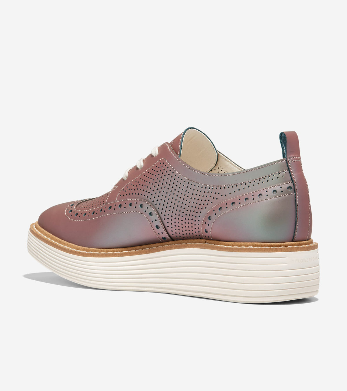 Γυναικεία ØriginalGrand Platform Wingtip Oxfords Iridescent-Ivory (W28702B) - Cole Haan