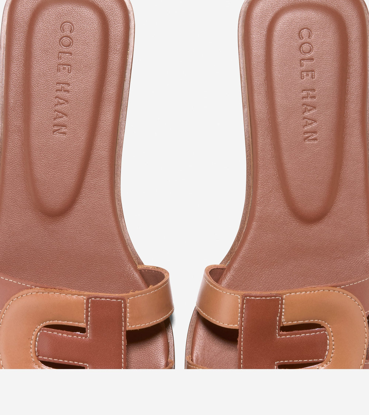 Γυναικεία Chrisee Slide Sandals Dark Cuoio Brown-Pecan (W29329B) - Cole Haan