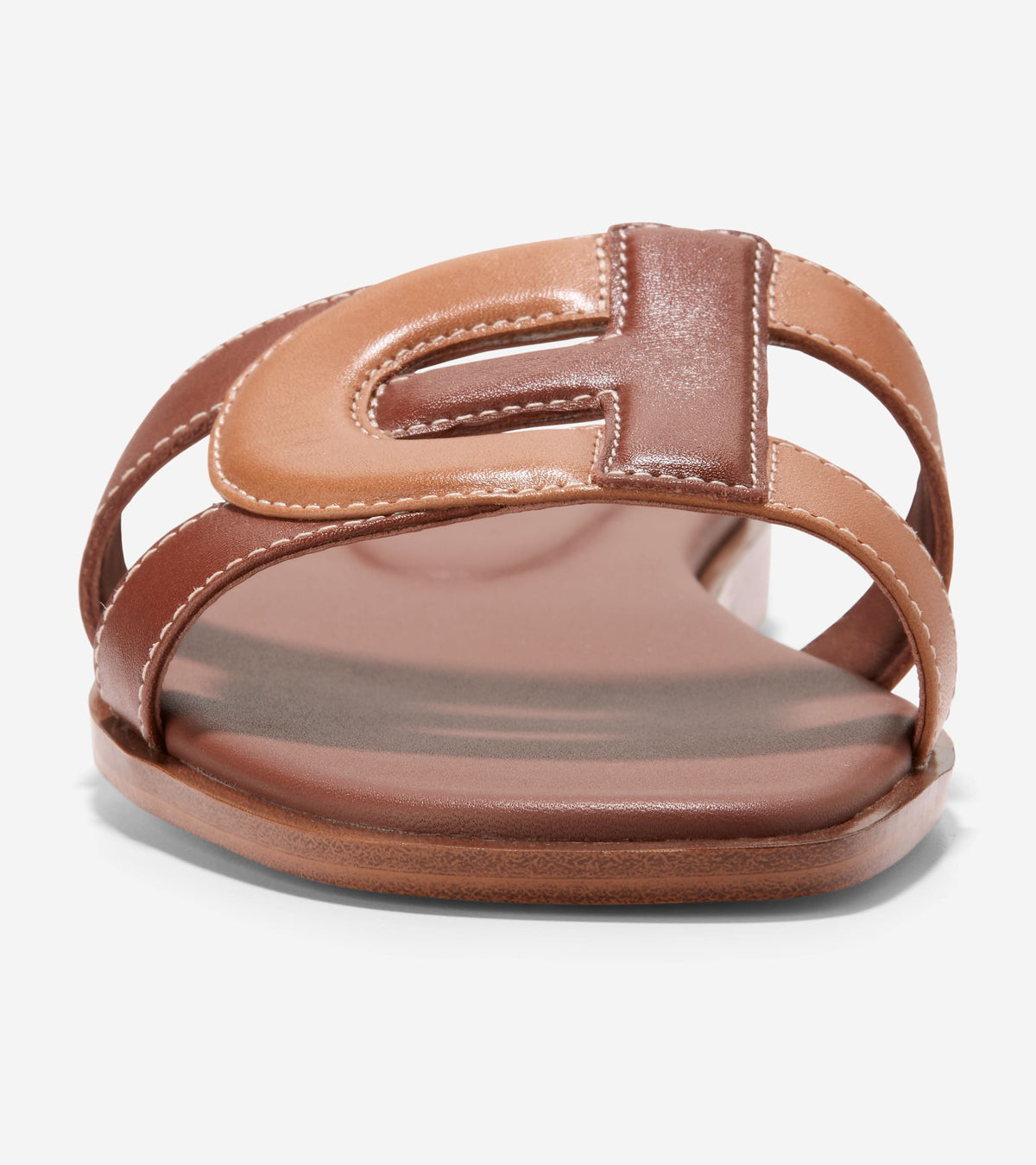 Γυναικεία Chrisee Slide Sandals Dark Cuoio Brown-Pecan (W29329B) - Cole Haan