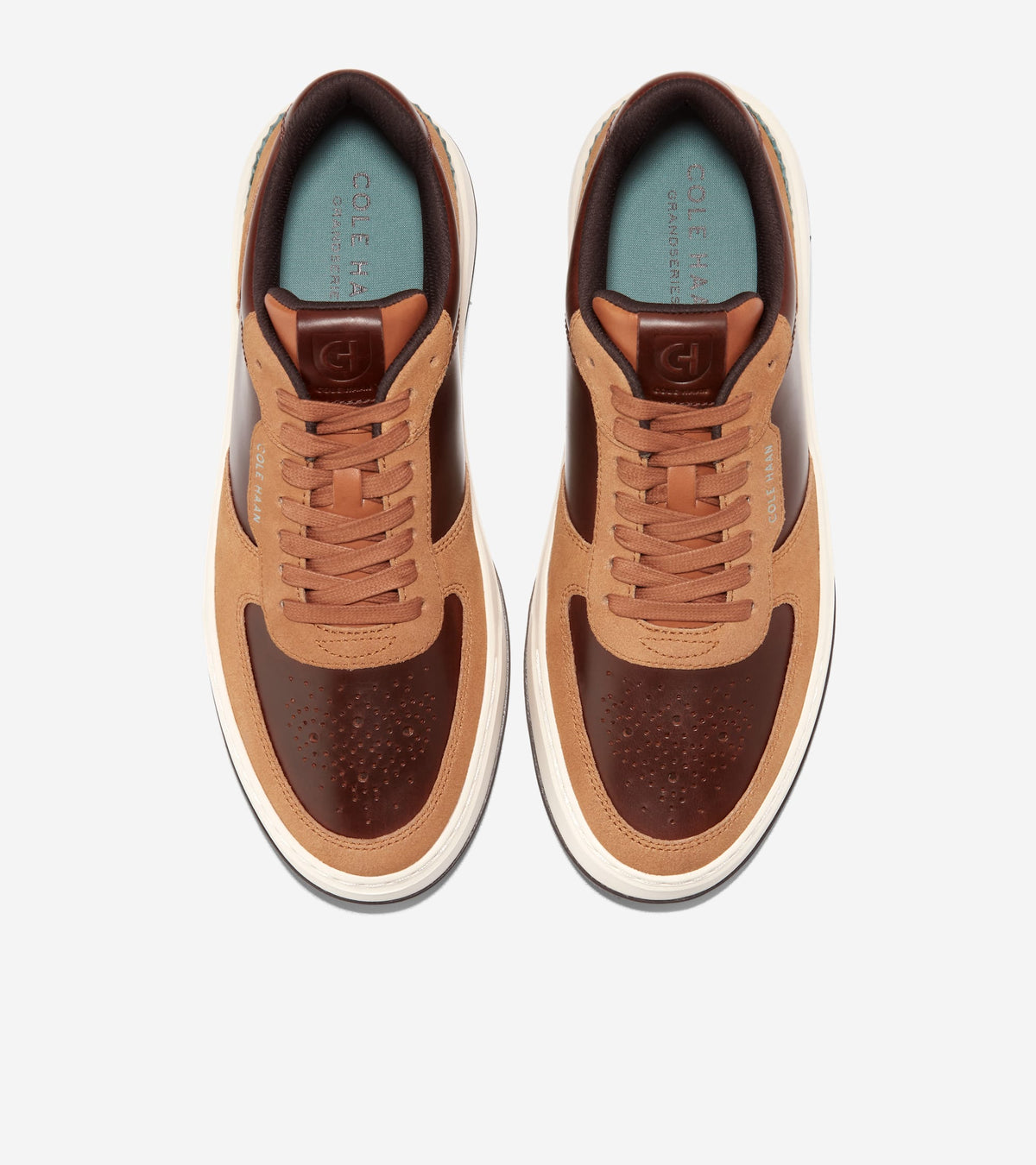 Ανδρικά GrandPrø Crossover Sneakers Acorn Brown-Trellis-Ivory (C38995M) - Cole Haan