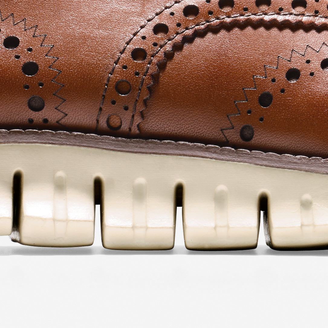 Ανδρικά ZERØGRAND Wingtip Oxford Black-black (C20719) - Cole Haan