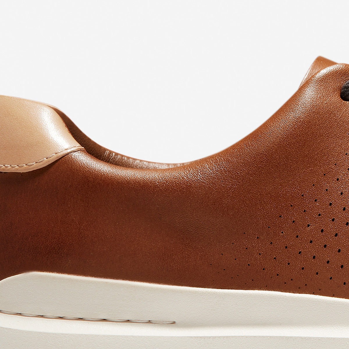 Ανδρικά GrandPrø Rally Laser Cut Sneaker British Tan-Ivory (C31218) - Cole Haan