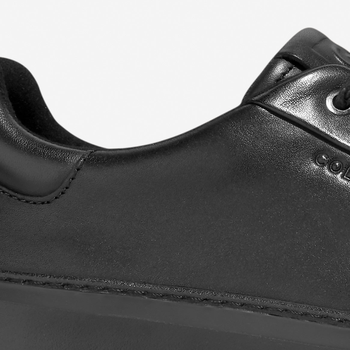 Ανδρικά GrandPrø Topspin Sneaker Black Leather-Black (C36412M) - Cole Haan