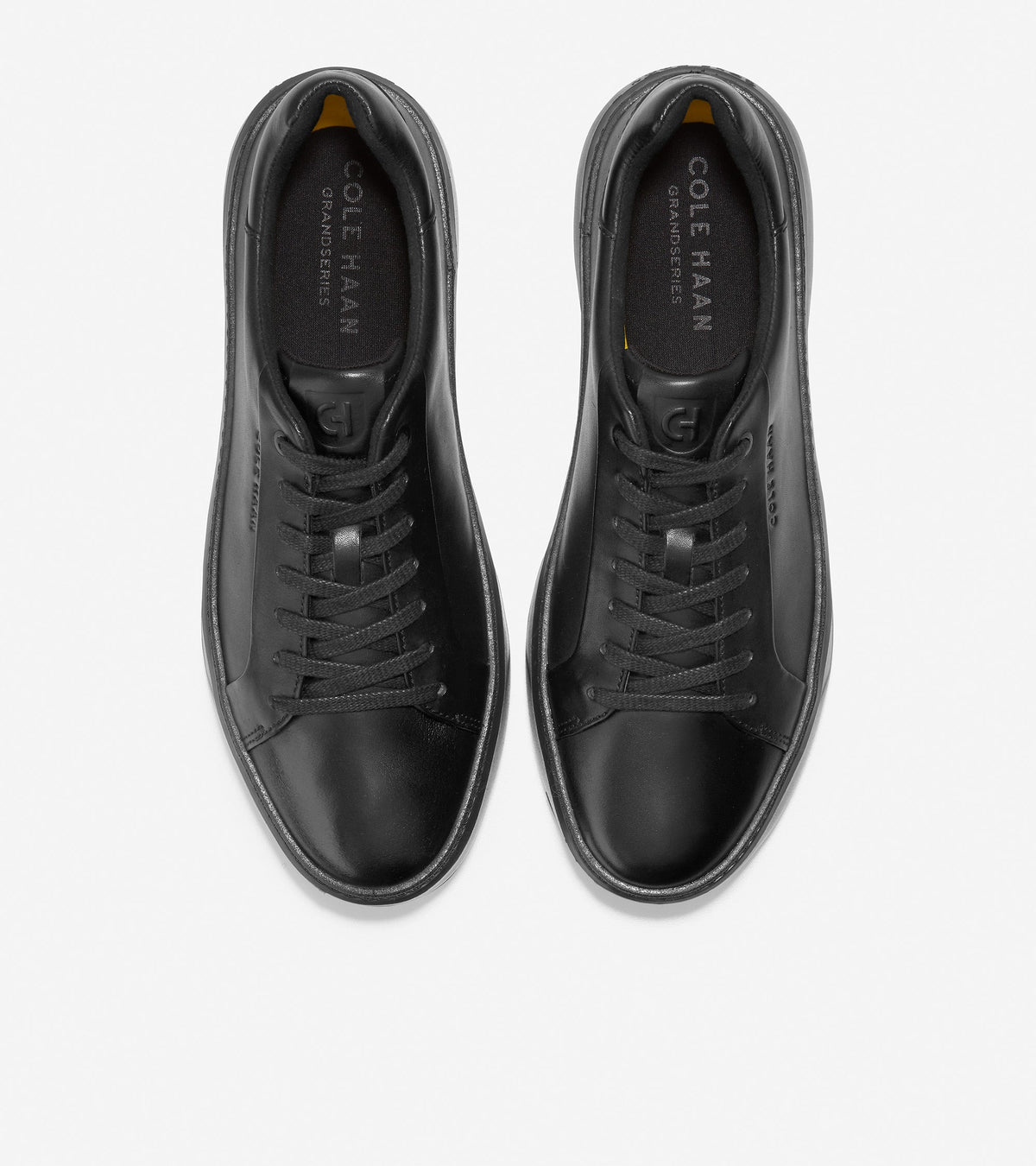 Ανδρικά GrandPrø Topspin Sneaker Black Leather-Black (C36412M) - Cole Haan