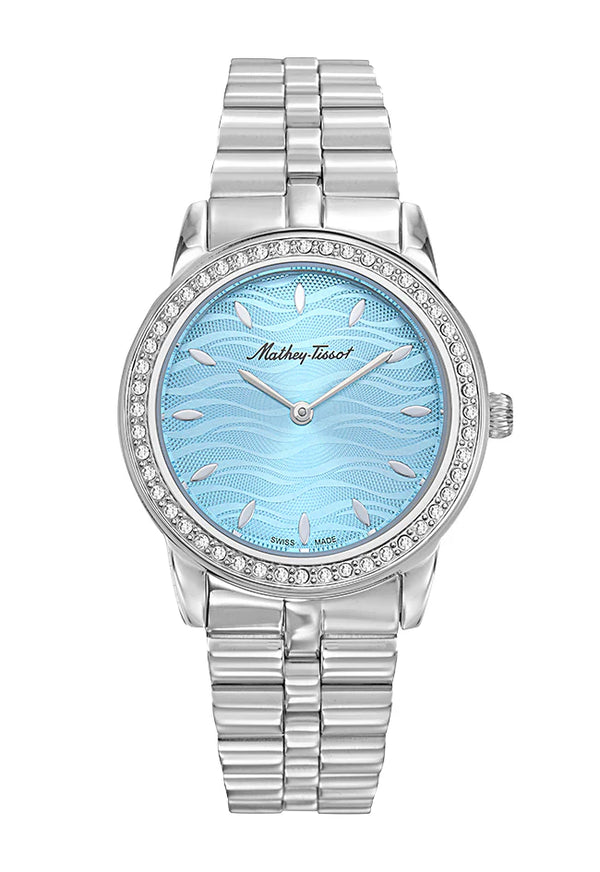 Ρολόι Mathey-Tissot Artemis Blue Dial D10860AQBU Quartz - Γυναικείο
