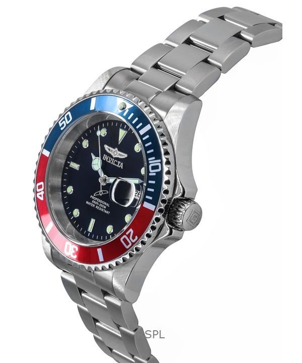 Ρολόι Invicta Pro Diver Quartz Black Dial Peosi Bezel 47354 - Ανδρικό