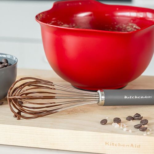KitchenAid Manual Hand Whisk, Charcoal Grey, Carded
