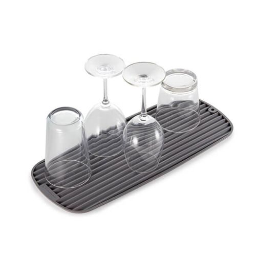 KitchenAid Slim Drying Mat, Charcoal Grey, Sleeved