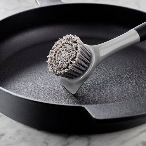 KitchenAid Cast Iron Brush Cleaner, Charcoal Grey, Carded