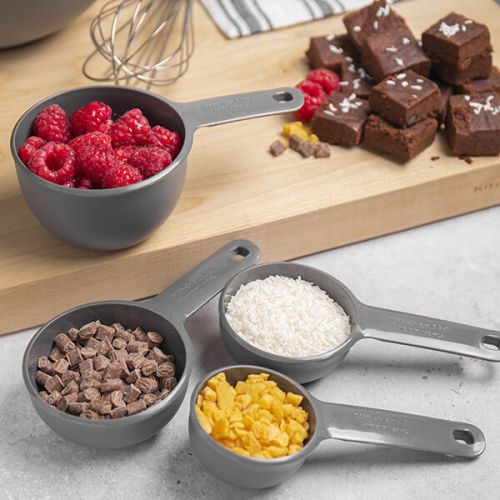 KitchenAid Σετ με 4 Μεζούρες - Γκρι